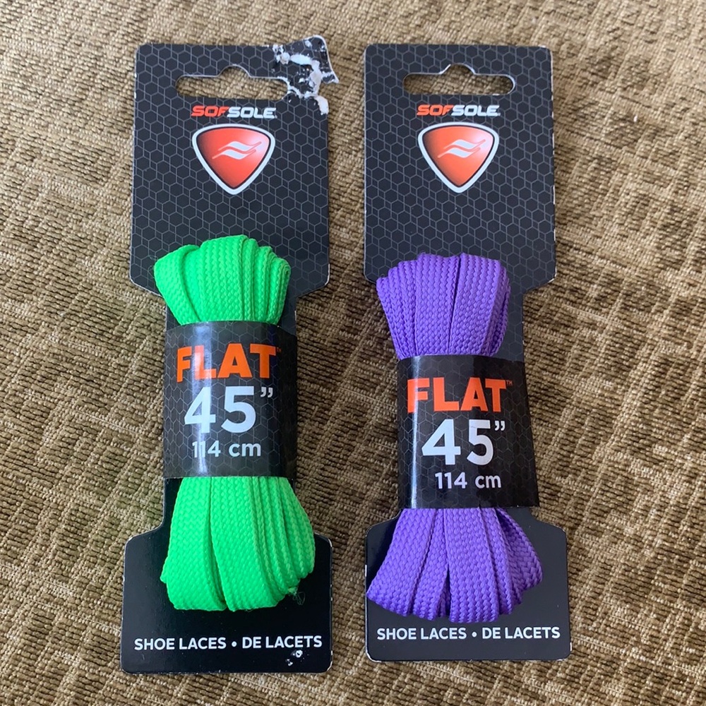 NWT Set Of Neon Shoe Laces